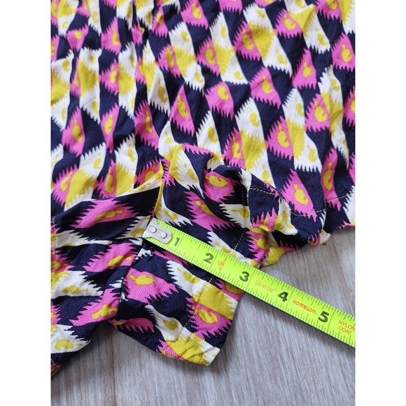 Anthropologie Easy Traveler Shorts Multicolor Elastic Waist Pockets Flowy Boho L - Picture 9 of 10